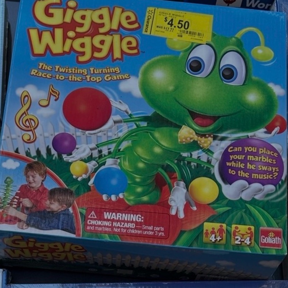 Goliath Games Giggle Wiggle Kids Game-